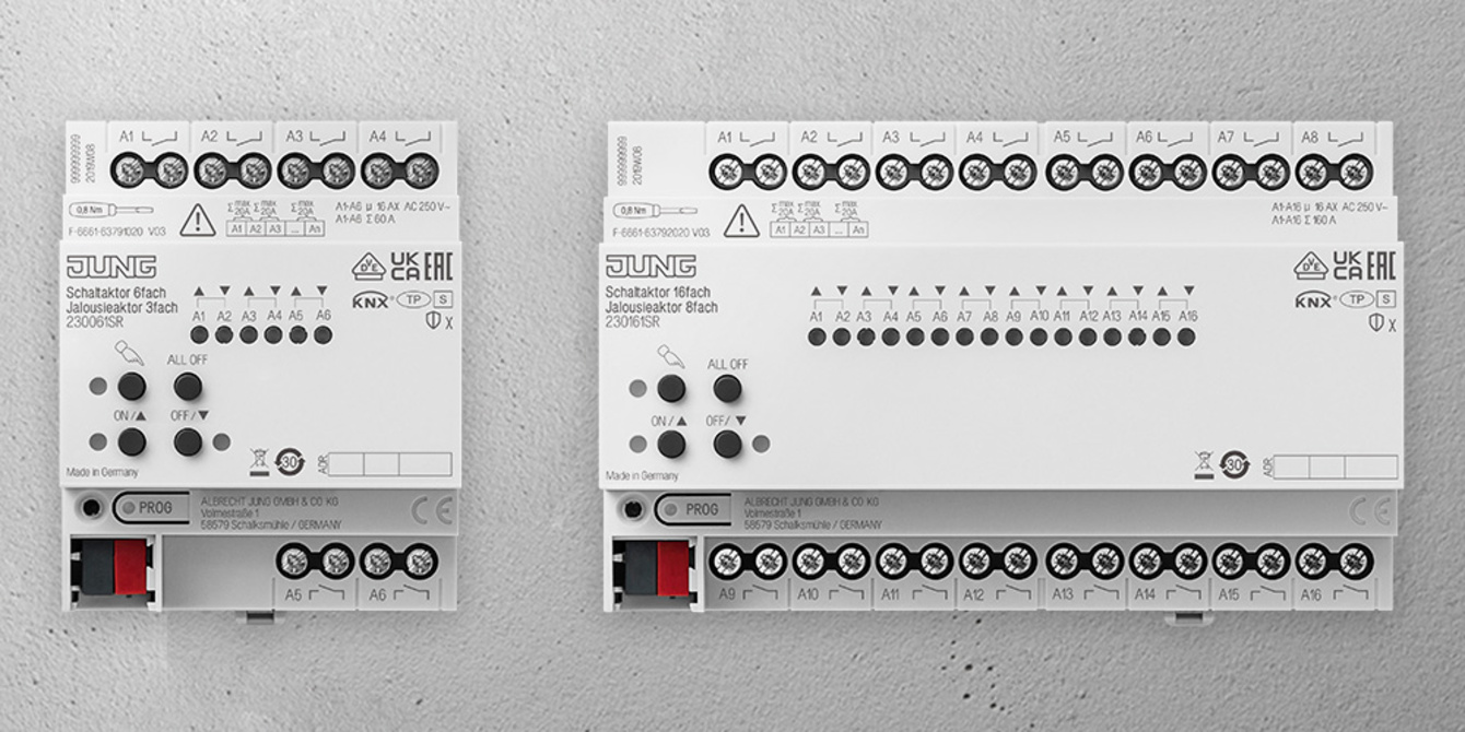 KNX Schalt- und Jalousieaktoren bei Elektroinstallation Rauch in Eschenburg-Simmersbach