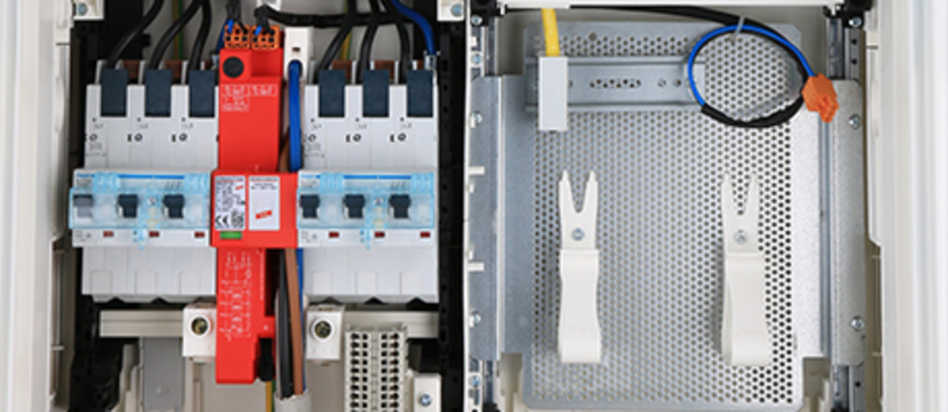 Hausanschluss, Zähler und Unterverteiler bei Elektroinstallation Rauch in Eschenburg-Simmersbach