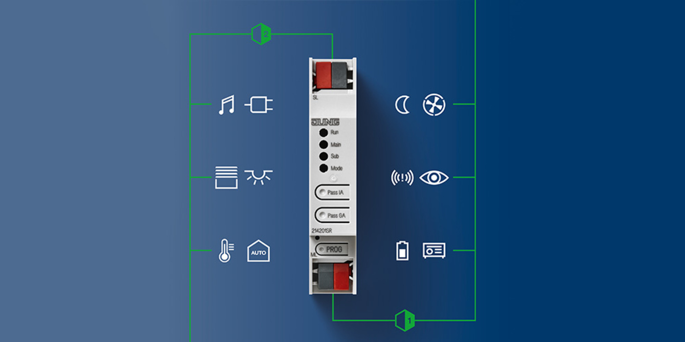 KNX Bereichs- und Linienkoppler bei Elektroinstallation Rauch in Eschenburg-Simmersbach