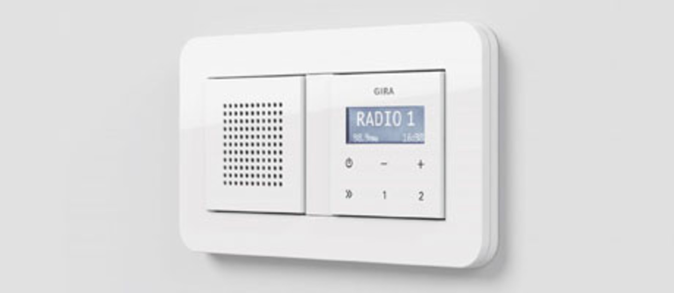 Gira Radio bei Elektroinstallation Rauch in Eschenburg-Simmersbach